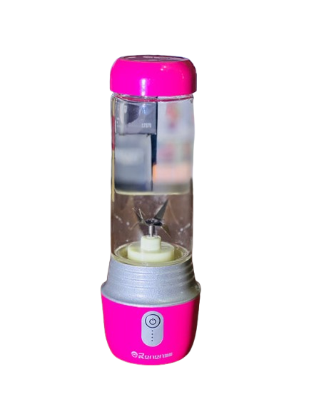 Imported Rechargeable Portable 420ml Blender With 6 Blades – Portable Blender With Usb Charger – Rechargeable Portable Blender For Shakes & Juices – 420ml Personal Smoothie Maker