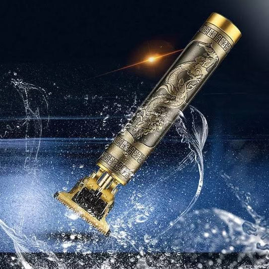 Metal Body -vintage T9 Trimmer Hair Trimmer For Men Shaver For Men Original Usb Rechargeable Hair Cutting Machine Metal Body Beard Trimmer,